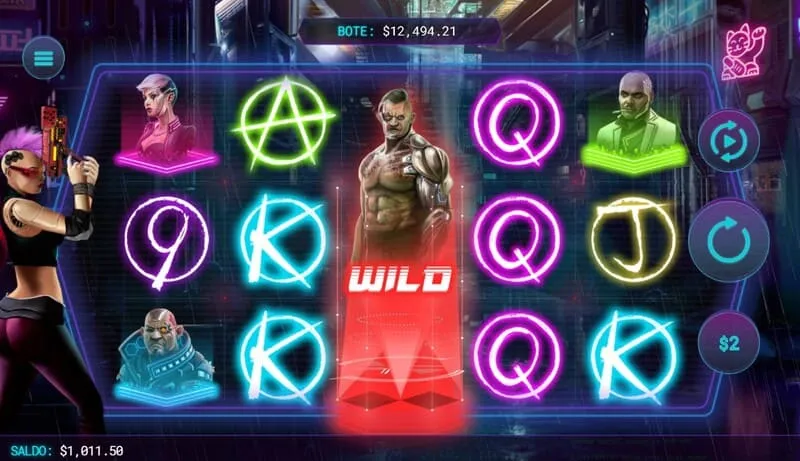 Símbolos y multiplicadores en Cyberpunk