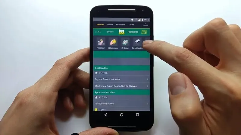 Bet365 tiene app para celulares