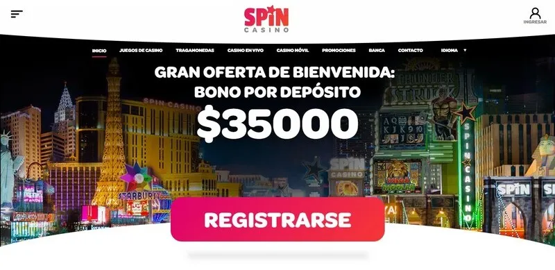 Promociones y bonificaciones para Spin Casino en Chile