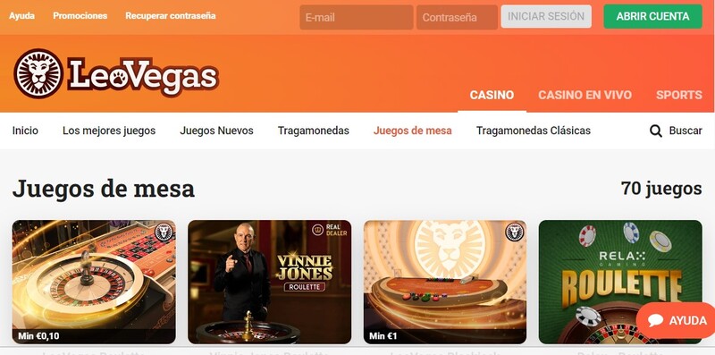 Leo Vegas Casino online