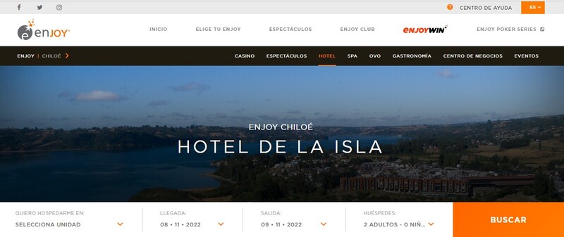Motivos por los que visitar el Hotel y Casino Enjoy en Chiloé