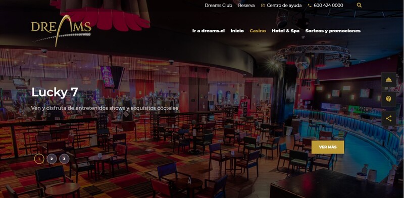 Instalaciones y servicios Casino Dreams Temuco